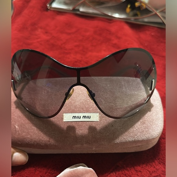 Miu Miu Black Sunglasses